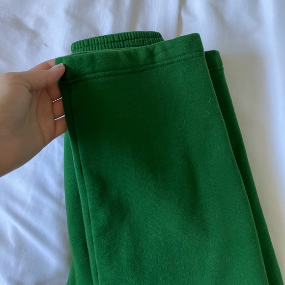 TNA cozy fleece , green straight pant - Picture 3 of 3